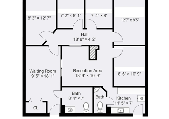 Studio, 1 bath, 1,041 sqft, $3,500, Unit 106