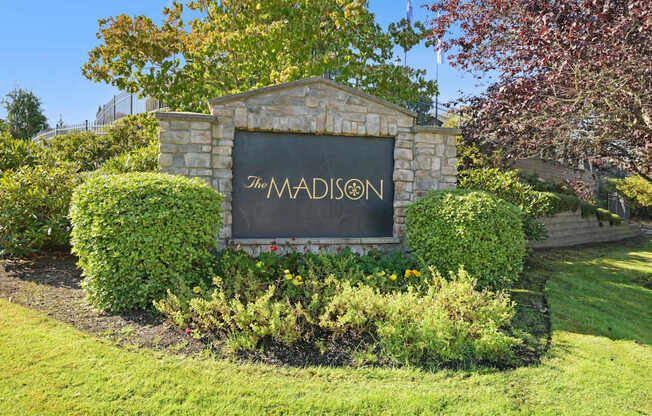 The Madison in Olympia, WA Sign