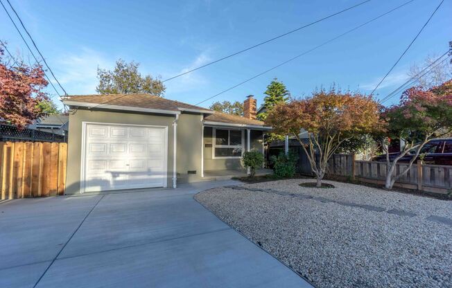 **Beautiful Single-Family Home near Downtown, Caltrain, and Shopping Centers**