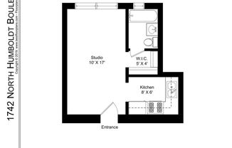 Studio, 1 bath, 318 sqft, $1,295, Unit 104