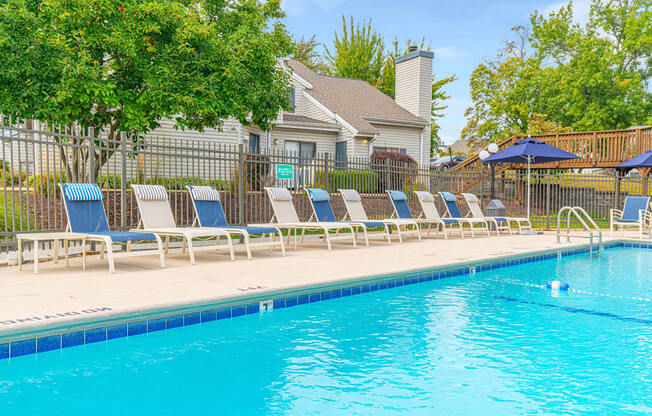 Swimming Pool at Glen at Bogey Hills, St. Charles, MO, 63303