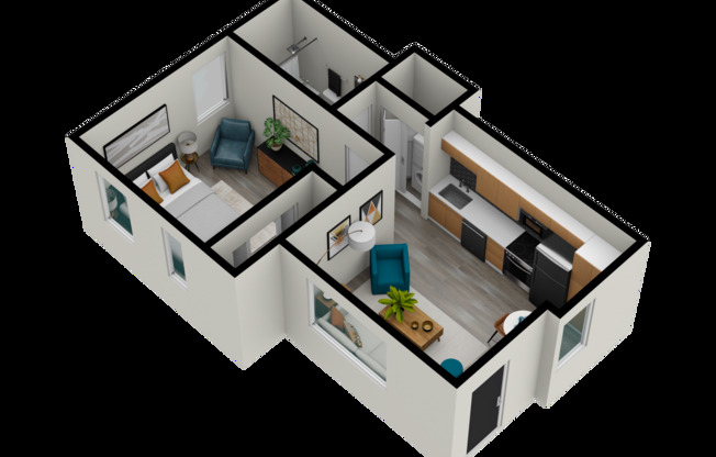 1 bed, 1 bath, 473 sqft, $1,549, Unit 306