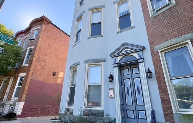Elegant Urban Living in a Classic End-Row Townhouse in Charles Village, MD!