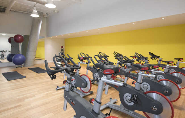 Fitness Center Spin Room