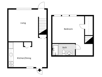 1 bed, 1 bath, 606 sqft, $1,300