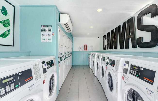 Laundry Room at Canvas, Austin, TX