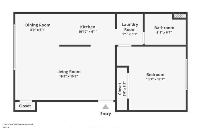 1 bed, 1 bath, $1,595, Unit 16