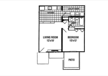 1 bed, 1 bath, 576 sqft, $828