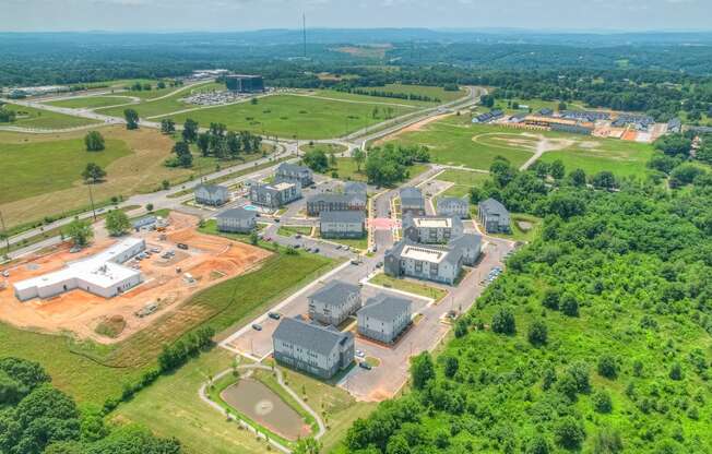 Aerial View of Community