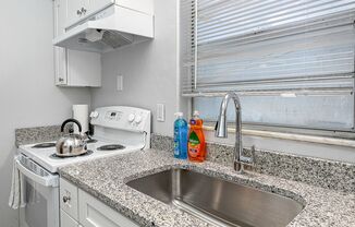 1 Bedroom, 1 Bath unit with outdoor amenities and walkability