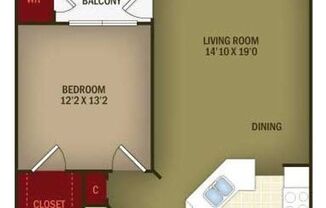 Partner-provided photo for $1215 unit