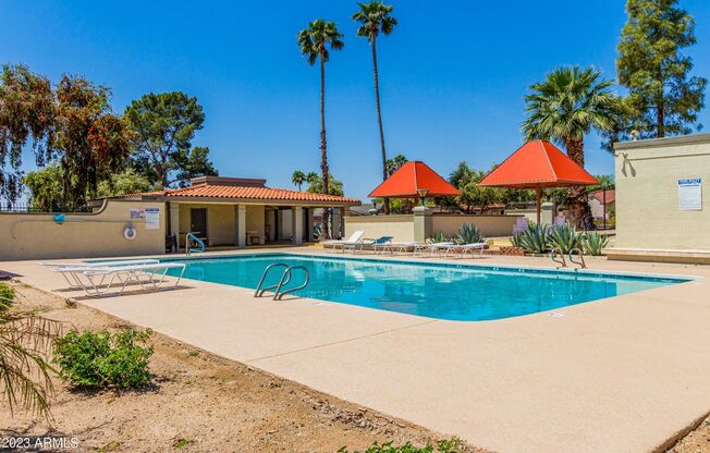 Absolutely Stunning Remodeled 2 Bedroom Condo in Fountain Hills!!!  New Kitchen, New bathroom, Tile Throughout!!!  Private pool for 4 plex!!!  Available NOW!!!