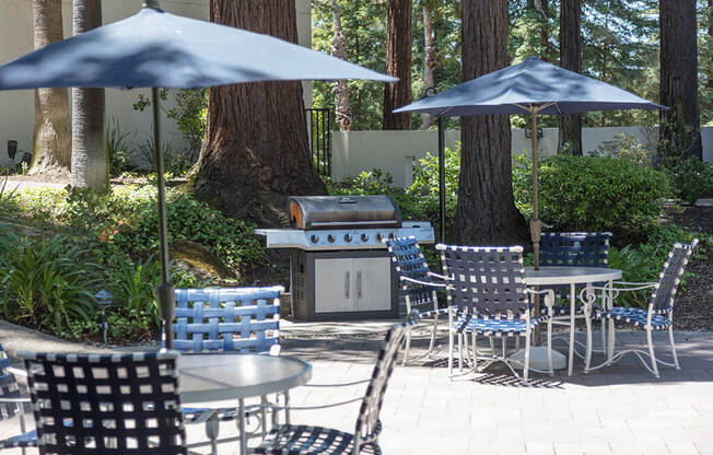 Outdoor Grill With Intimate Seating Area at Castlewood, Walnut Creek, 94596