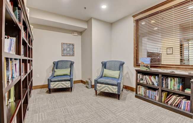 the library at the preserve