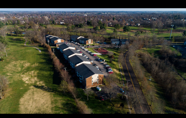 Aerial Community View | Apartments For Rent in Lexington, KY Triple Crown at Tates Creek