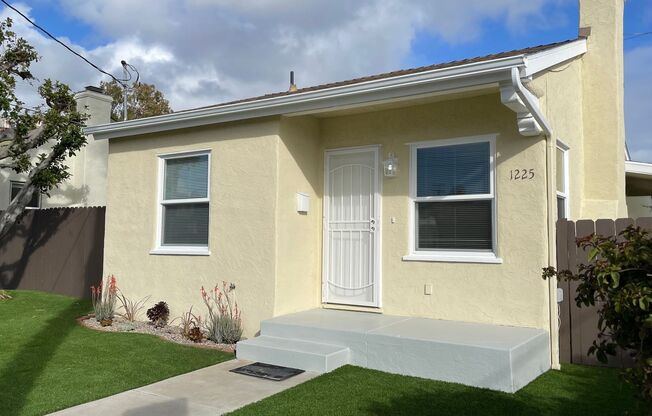 Charming 2BD/1BA Home in Morena with Large Yard, In-Unit Laundry & Detached Garage