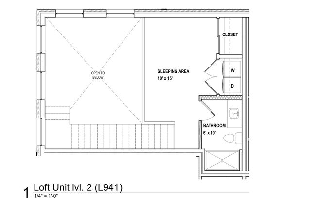 1 bed, 1.5 baths, 941 sqft, $1,595, Unit 218 - L941 LOFT