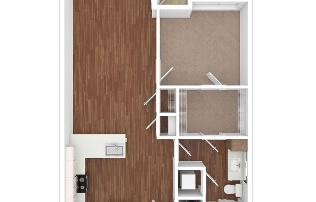 1 bed, 1 bath, 715 sqft, $1,499