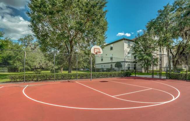 Outdoor Basketball Court