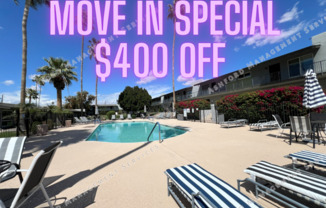 ***MOVE IN SPECIAL***UTILS INCLUDED : ONE BEDROOM UPSTAIRS CONDO