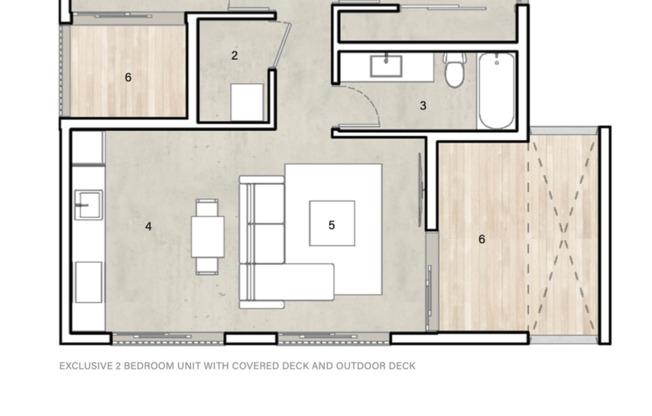 2 beds, 1 bath, 772 sqft, $3,350, Unit 404