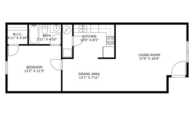 1 bed, 1 bath, 612 sqft, $1,025, Unit 5812-07 PVC