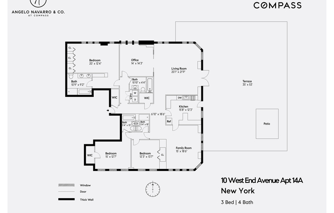 4 beds, 4 baths, 2,665 sqft, $29,995, Unit 14A