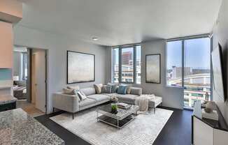 Soma Towers Apartments in Bellevue, WA