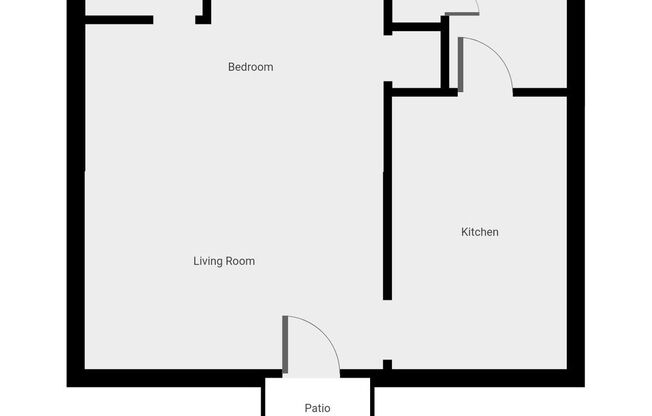 1 bed, 1 bath, 440 sqft, $750, Unit 619