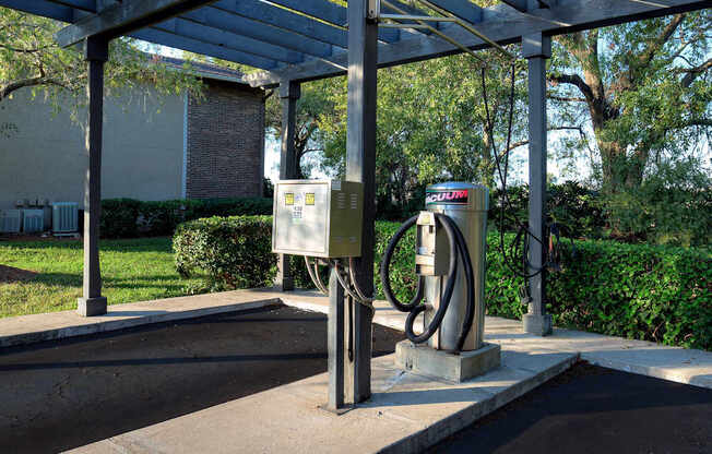 Keep your vehicle sparkling at one of our two self serve car wash and vacuum centers.