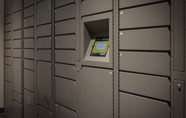 Package Concierge Locker System at Twin Towers, Illinois