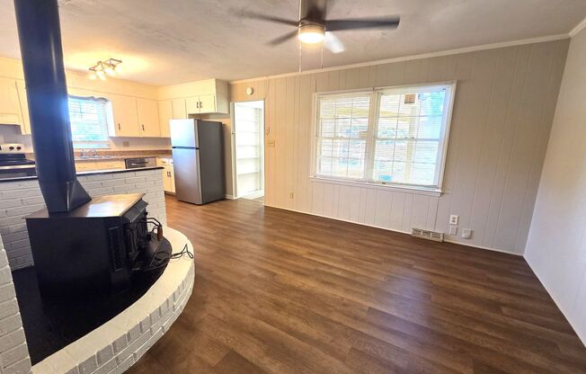 Large Brick Ranch with Private Fenced Yard in East Charlotte