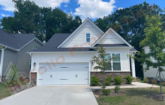 Gorgeous 4 Bedroom House with 1st Floor Primary & Guest Suite with 2 Car Garage @ Grove at White Oak, Garner, Available Aug 7th!