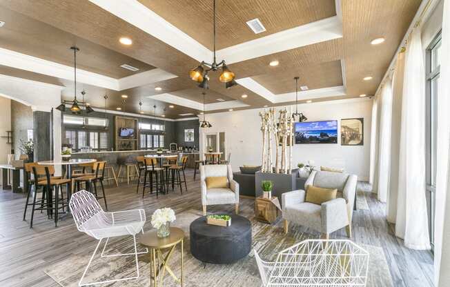 Modern Lounge at Aventura at Maryland Oaks