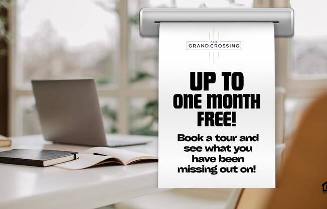 A Grand Crossing advertisement offers a free one-month tour.