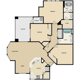 3 beds, 2 baths, 1,373 sqft, $1,937