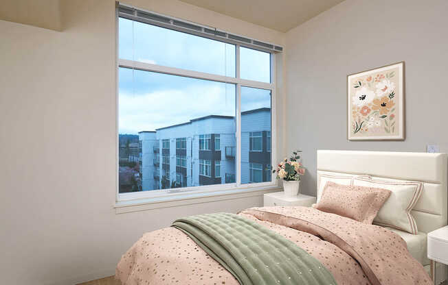 Bedroom with Hard Surface Flooring