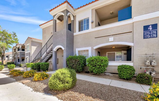 Spacious single-level, first-floor unit featuring 3 bedrooms and 2 bathrooms.
