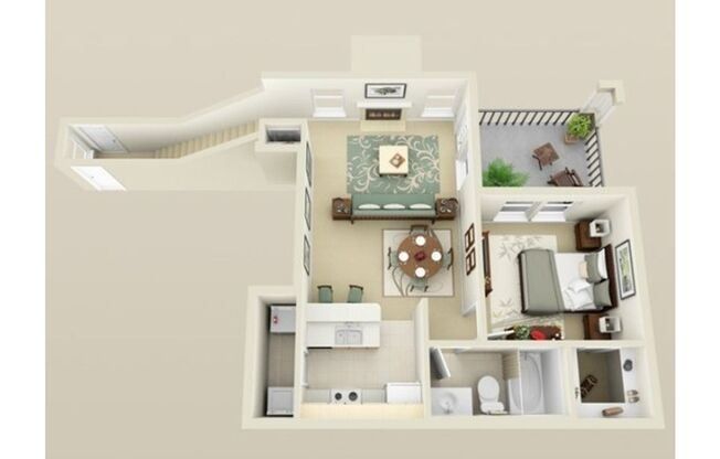 1 bed, 1 bath, 753 sqft, $1,570, Unit 0724