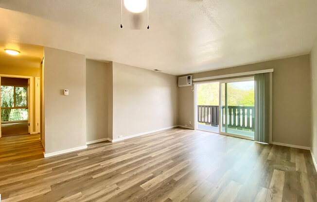 Contemporary Finishes Include Wood And Tile Flooring at 1038 on Second, Lafayette, 94549