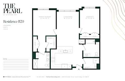 2 beds, 2 baths, $3,280