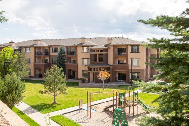 Elegant Exterior View Of Property at Echo Ridge Apartments, Castle Rock, Colorado