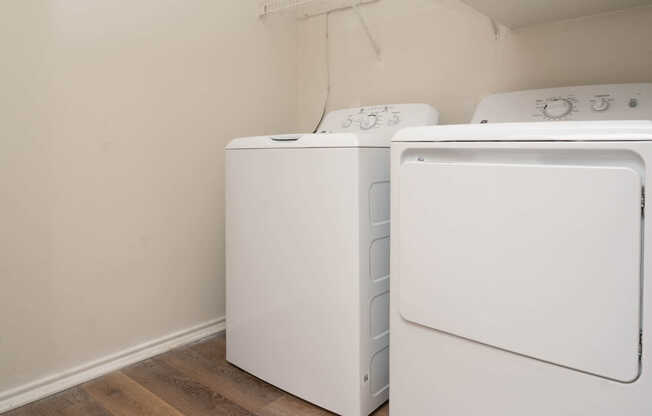 In-home Washer and Dryer
