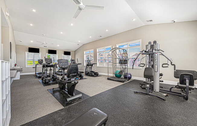 Cardio Equipment at Trade Winds Apartment Homes, Elkhorn, NE, 68022