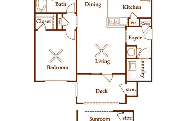 1 bed, 1 bath, 751 sqft, $1,407