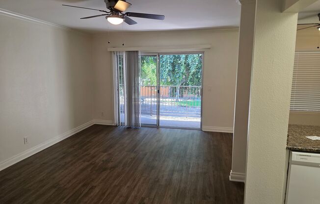 Renovated upstairs 2 bedroom 2 bath condo in a gate community available now
