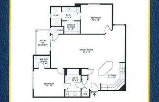 2 beds, 2 baths, 1,223 sqft, $1,710, Unit 929-209