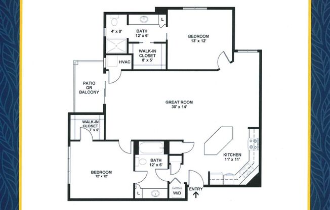 2 beds, 2 baths, 1,223 sqft, $1,710, Unit 929-209