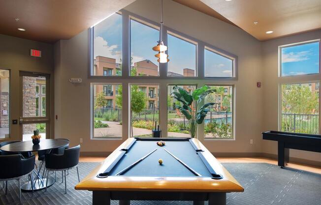 a pool table at residence & conference centre windsor