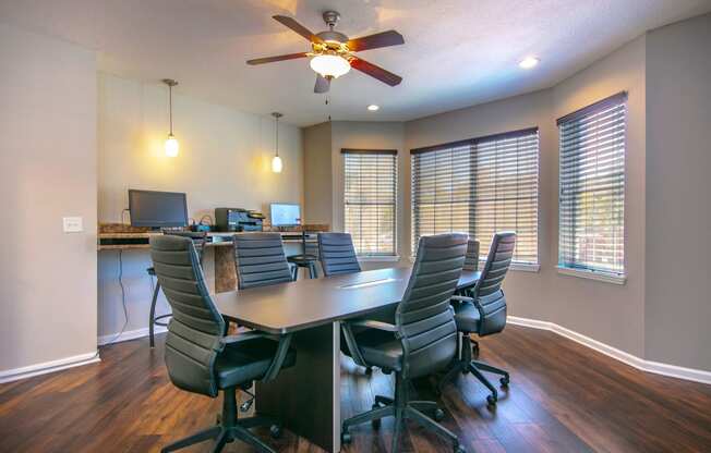 Business Center at Captiva Club Apartments at 4401 Club Captiva Drive in Tampa, FL